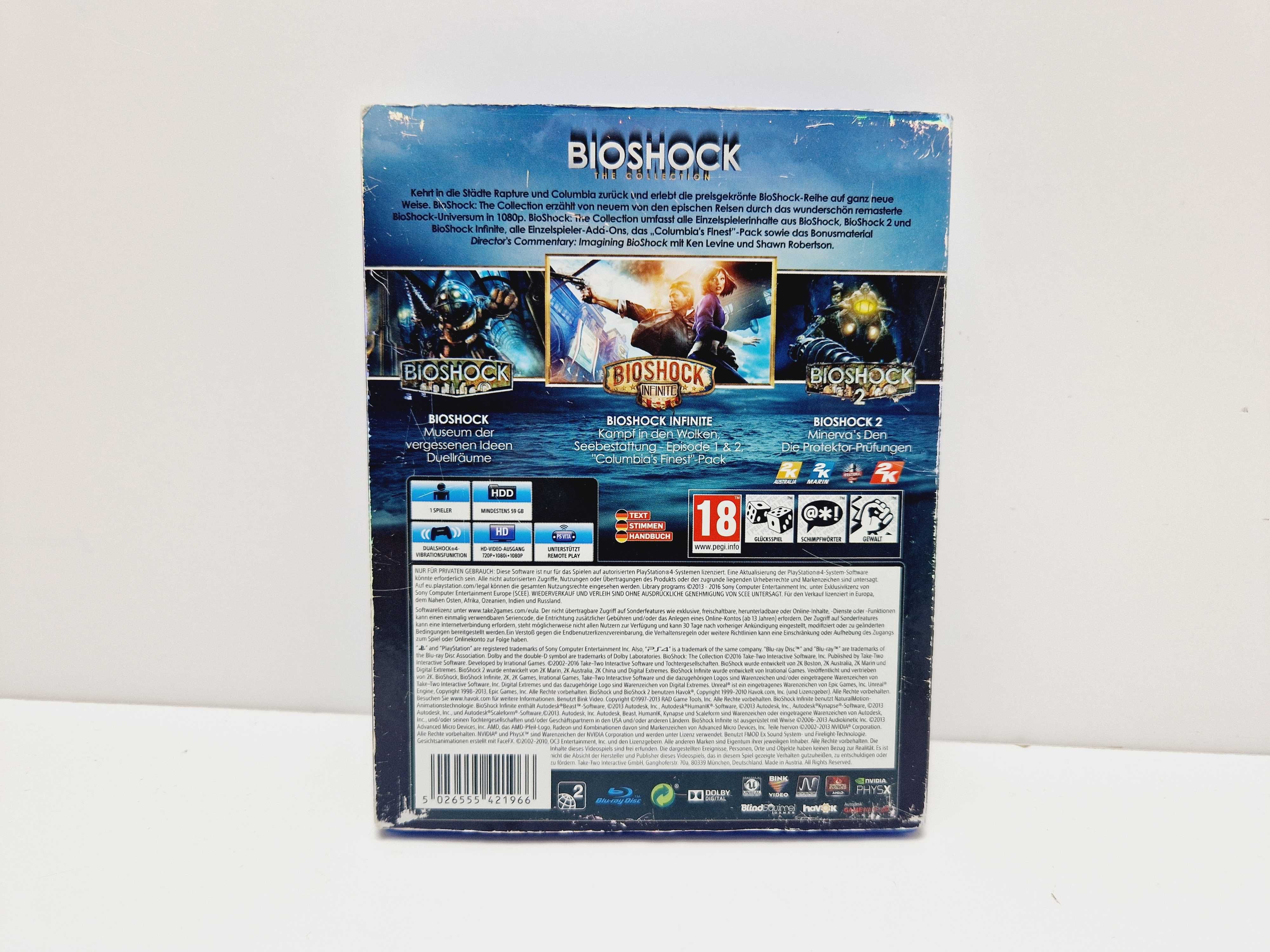 Gra PlayStation 4 Bioshock The Collection DE