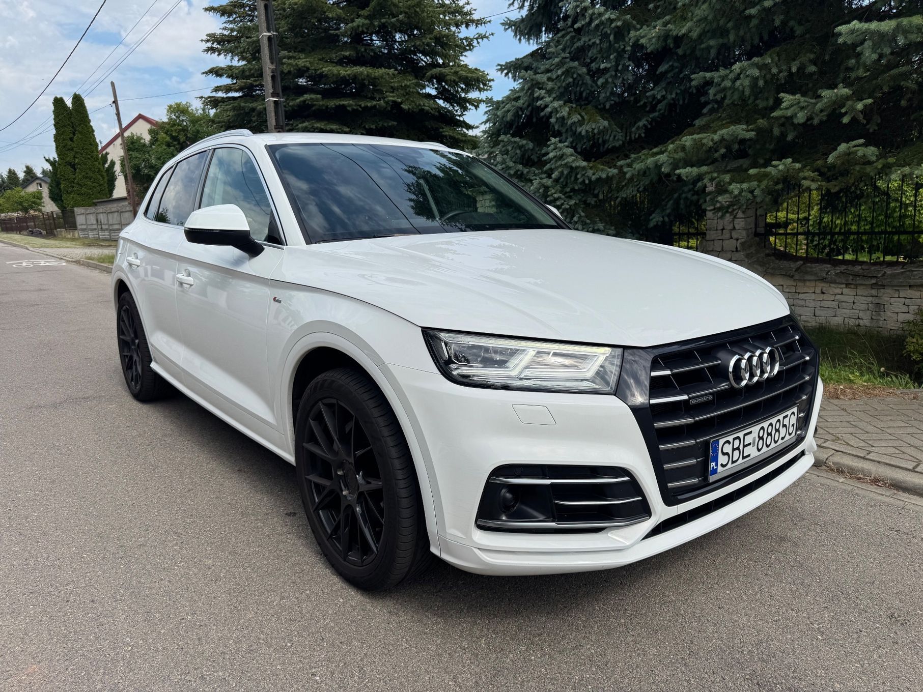Audi Q5 pneumatyka, ACC, matrix, stan IDEALNY