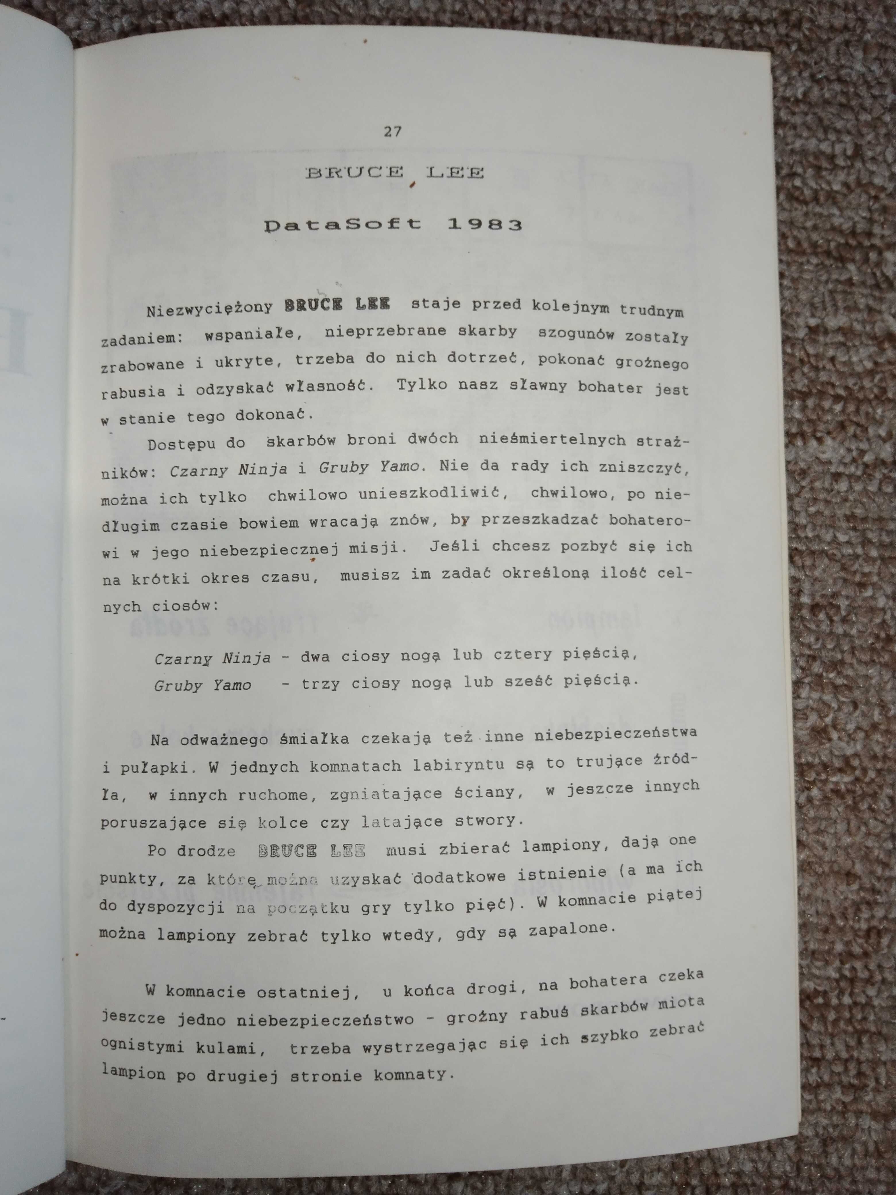 Opisy gier C-64 cz. 1 Commodore C64 [PL]