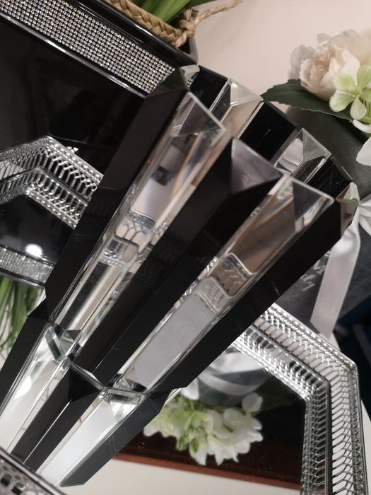 Elegancki szklany świecznik home & you