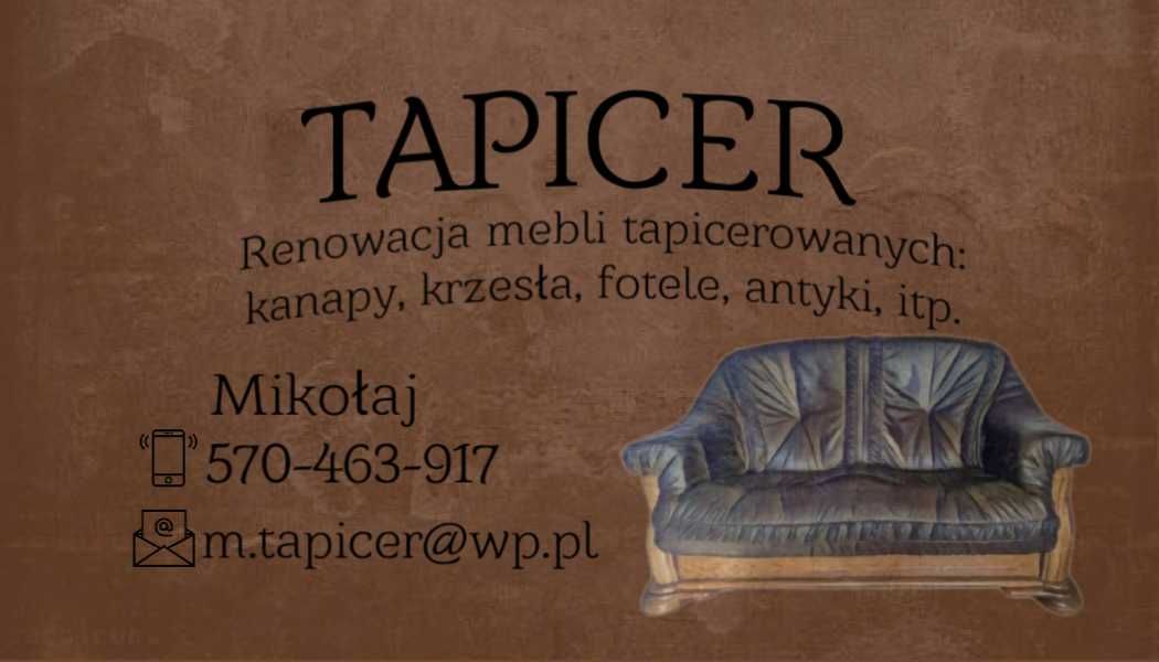 Usługi Tapicerskie, renowacja