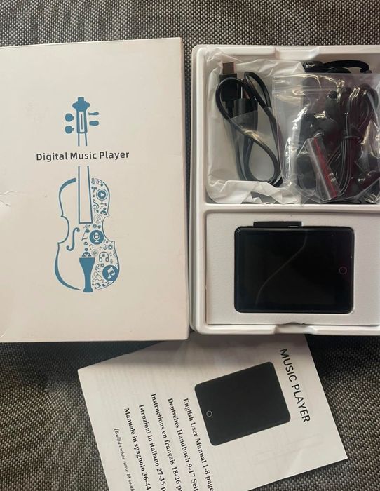 MP3-плеєр на 64 ГБ Bluetooth 5.3,, звук Hi-Fi без втрат, FM-радіо