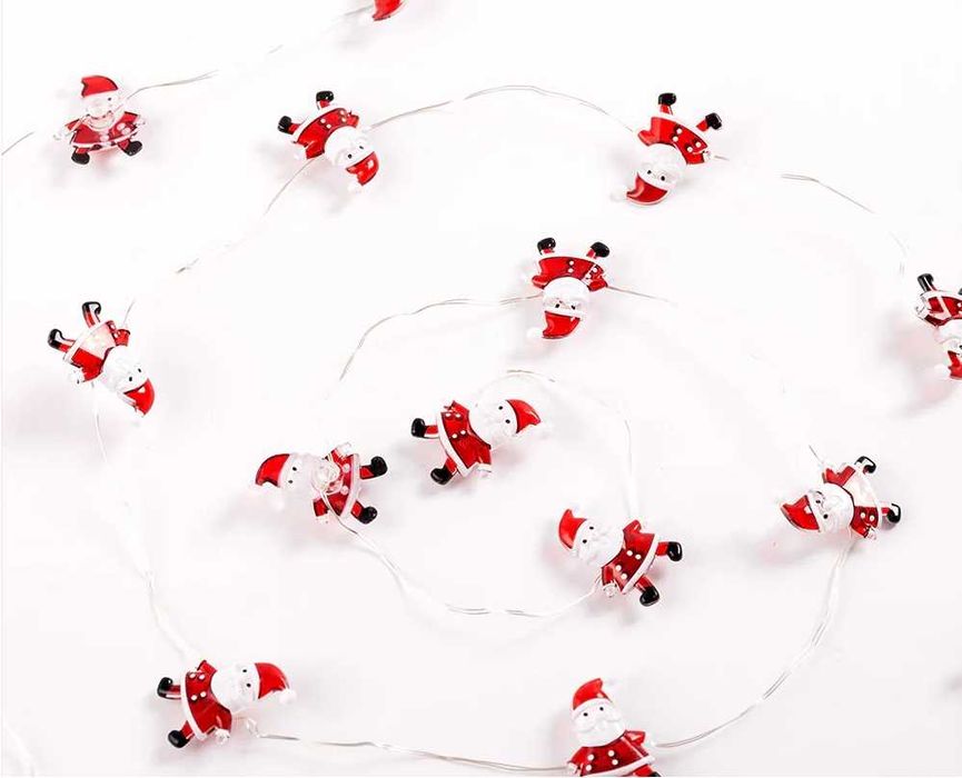 Guirlanda Pai Natal LED para interior 4,5m (NATAL)