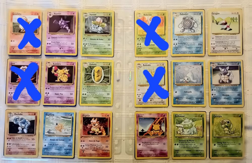 Cartas Pokémon Base Set 1999 [Novos preços]
