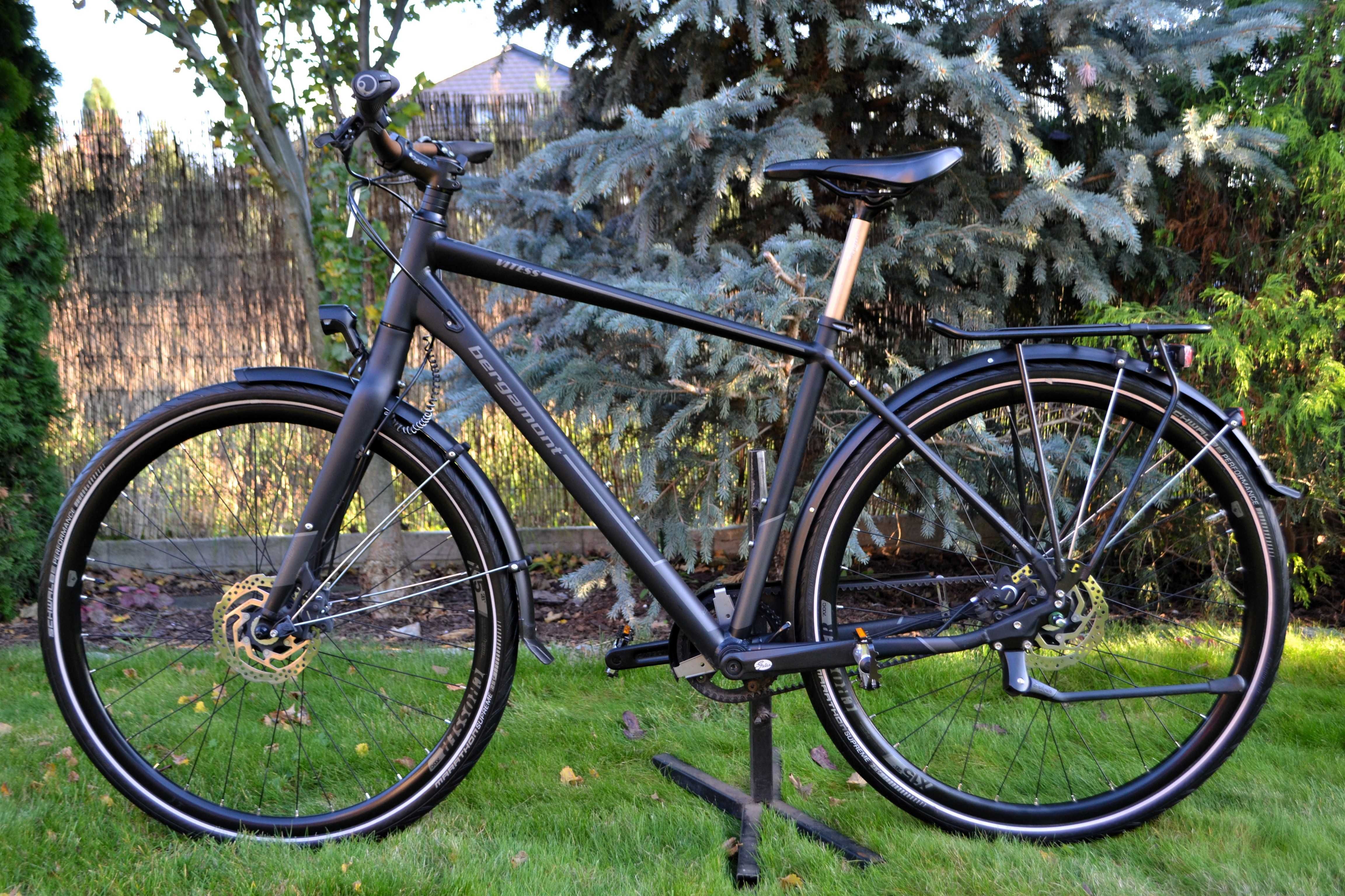 Rower trekkingowy miejski Bergamont Vittes 8  52cm L - PASEK!!