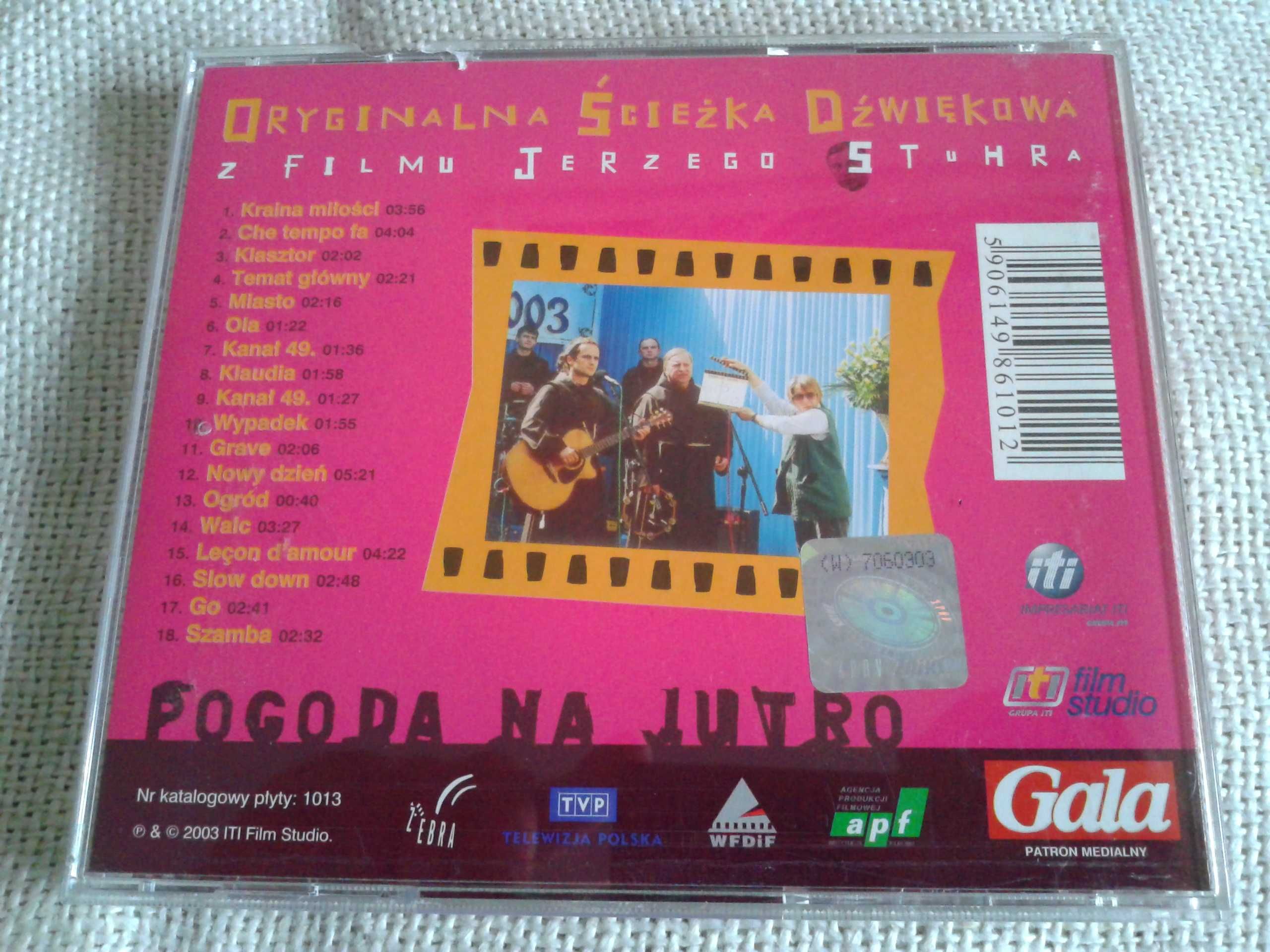 Pogoda na jutro - Soundtrack, Myslovitz,  Abel Korzeniowski  CD