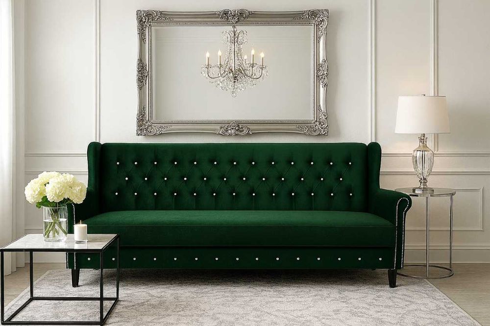 Kanapa, wersalka, sofa nowoczesna z funkcją spania i pojemnikiem