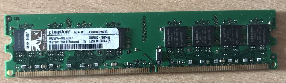 Kingston 1 GB DDR2 800 MHz (KVR800D2N6/1G)