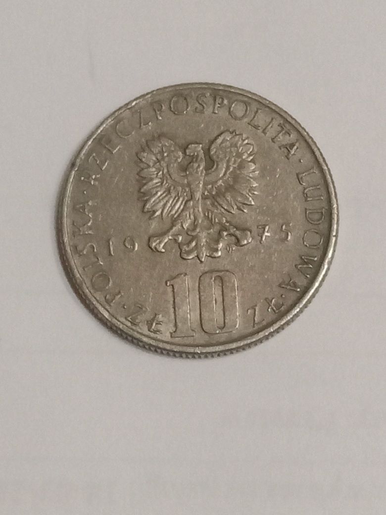 Moneta 10zł, Bolesław Prus, rok 1975