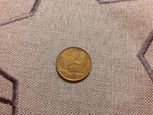 Moneta 2 zł. z roku 1988