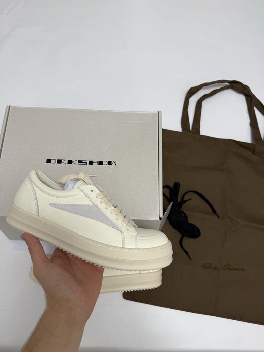 кеды Rick Owens VANS leather не drkshdw 42 43 balenciaga