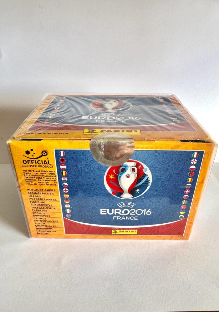 Panini EURO 2016 caixa