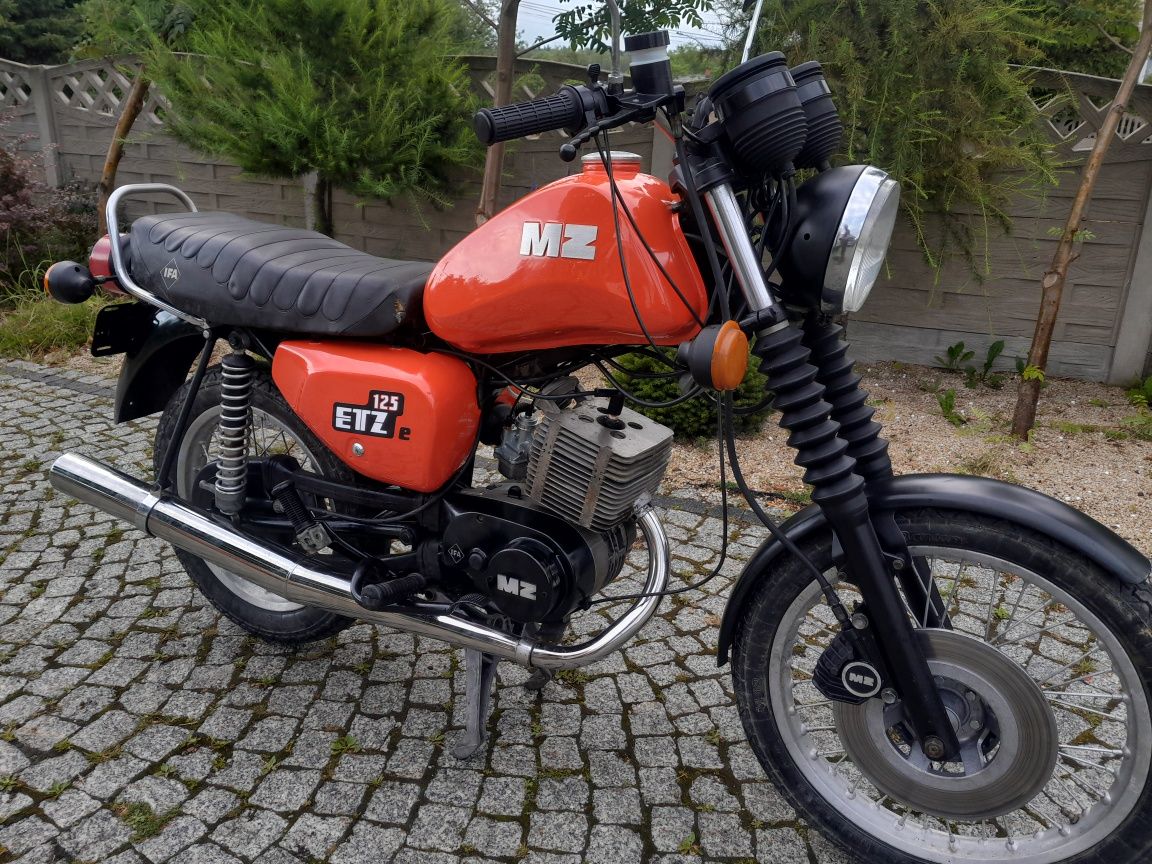 Mz etz 125 zarejestrowana elektronik