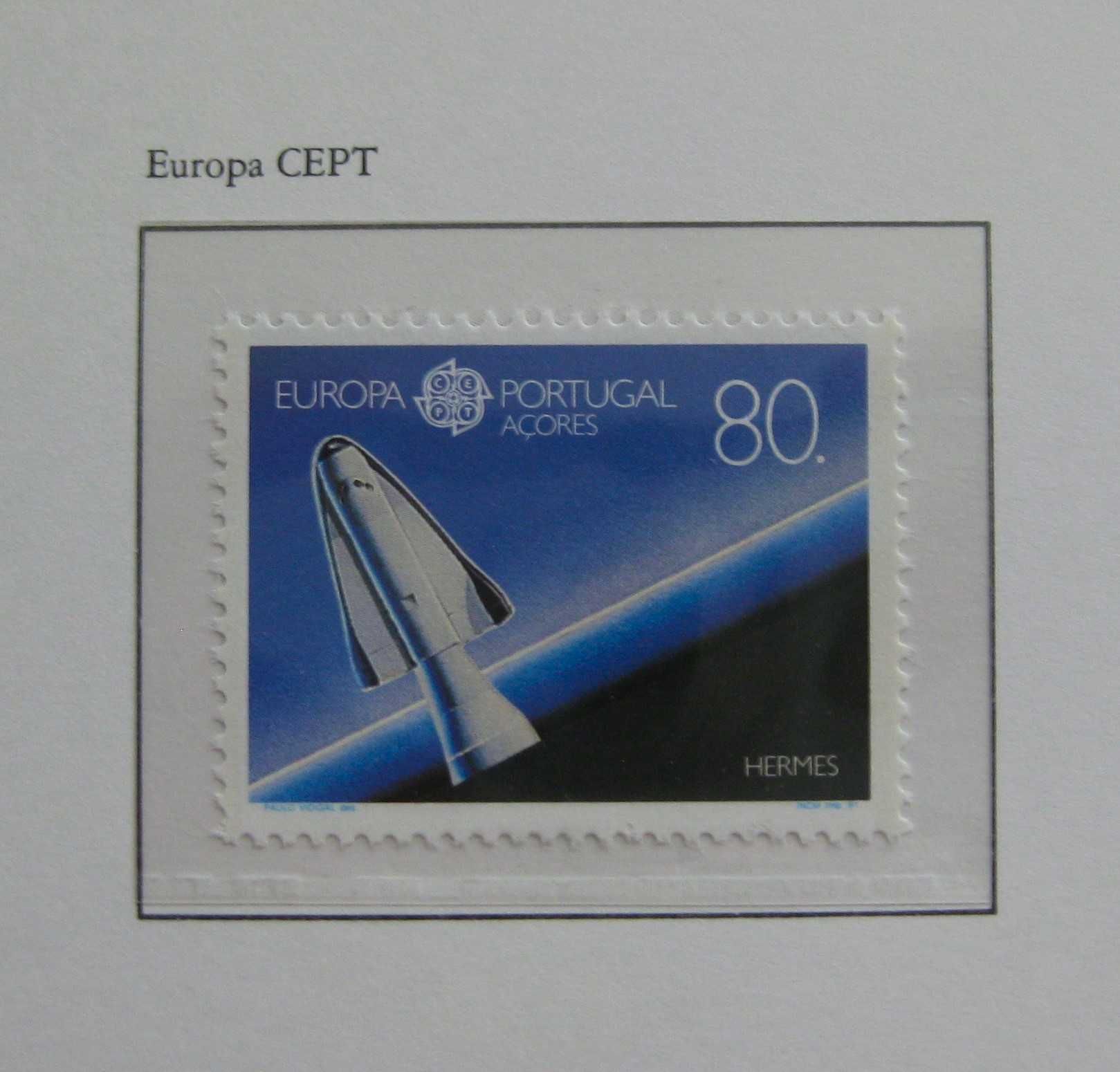 Série 1996/1998/2000 - Europa CEPT - Europa Espacial - 1991