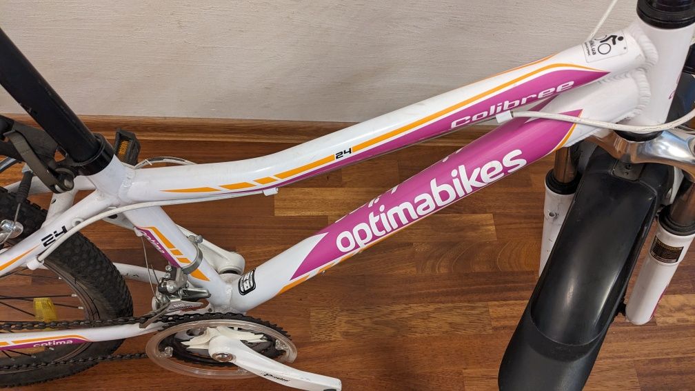 Велосипед 24" Optimabikes COLIBREE AM Al білий.