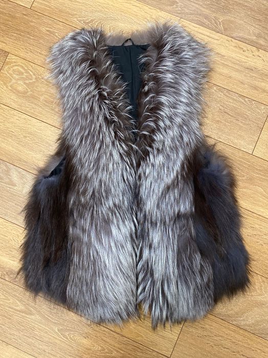 Хутряна жилетка натуральна