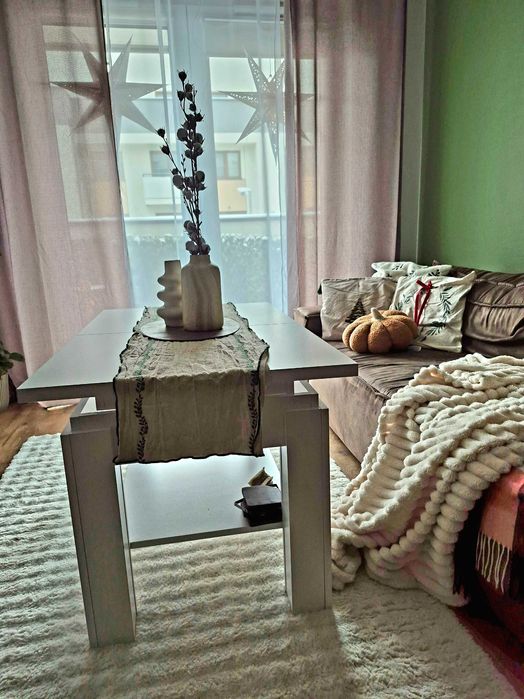 Ława Mazzoni Astoria Biała | ROZKŁADANA, PODNOSZONA, stolik, stół