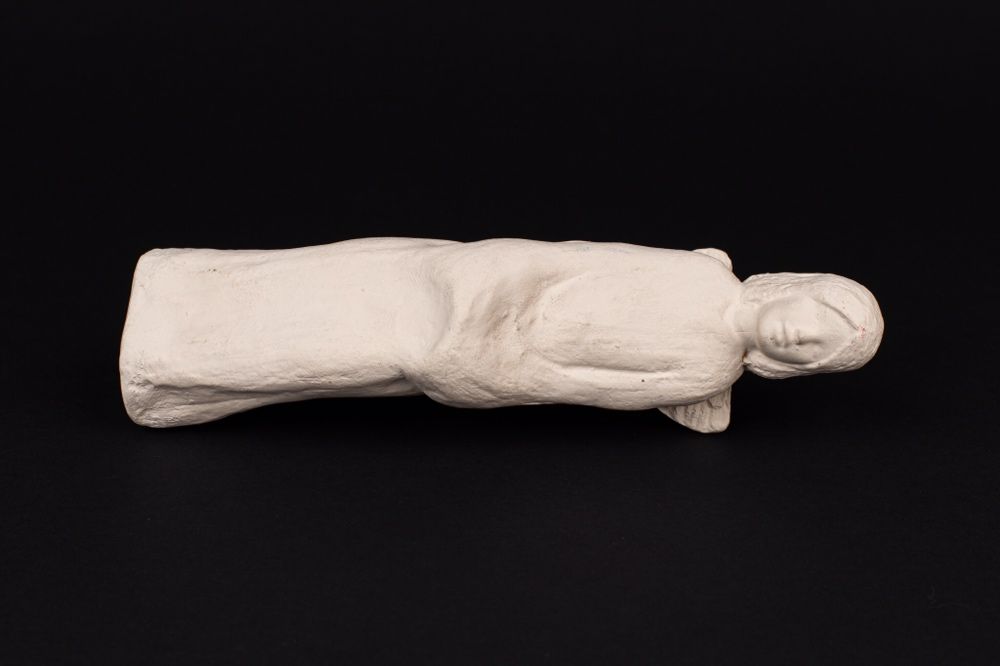 Aniołek figurka ręczna robota Alabaster