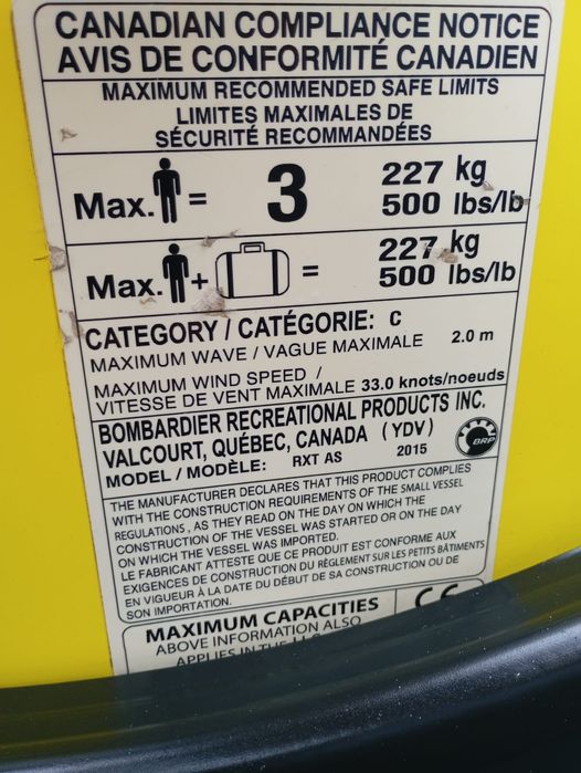 Skuter wodny SEA-DOO RXT 260 as RS stan idealny 70MTH