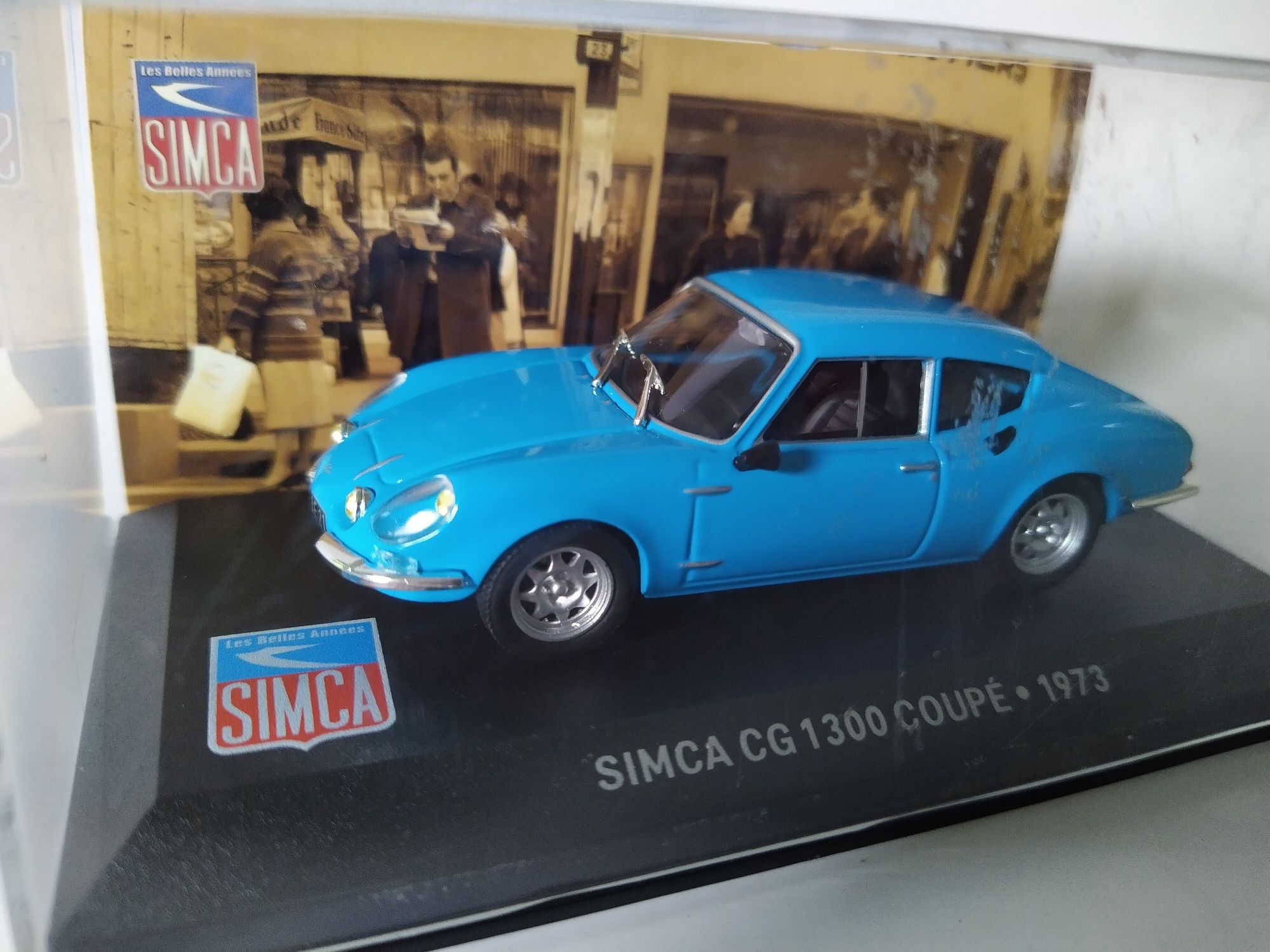 Simca CG 1300 coupe simca collection Skala 1:43