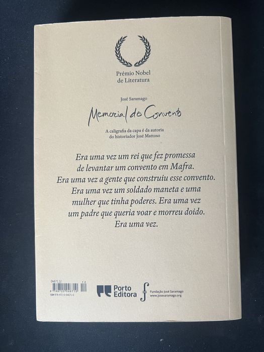Memorial do Convento - José Saramago
