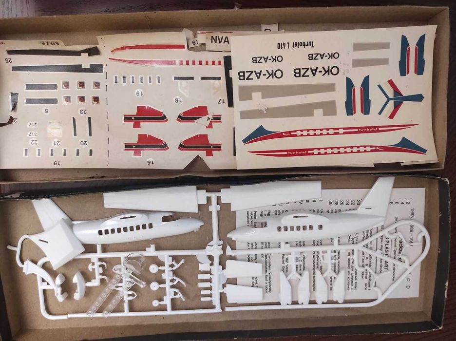 Сборные Модели самолетов ГДР. Збірні моделі літаків