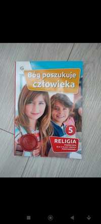 Książka do religii Bóg po... człowieka podręcznik dla klasy 5