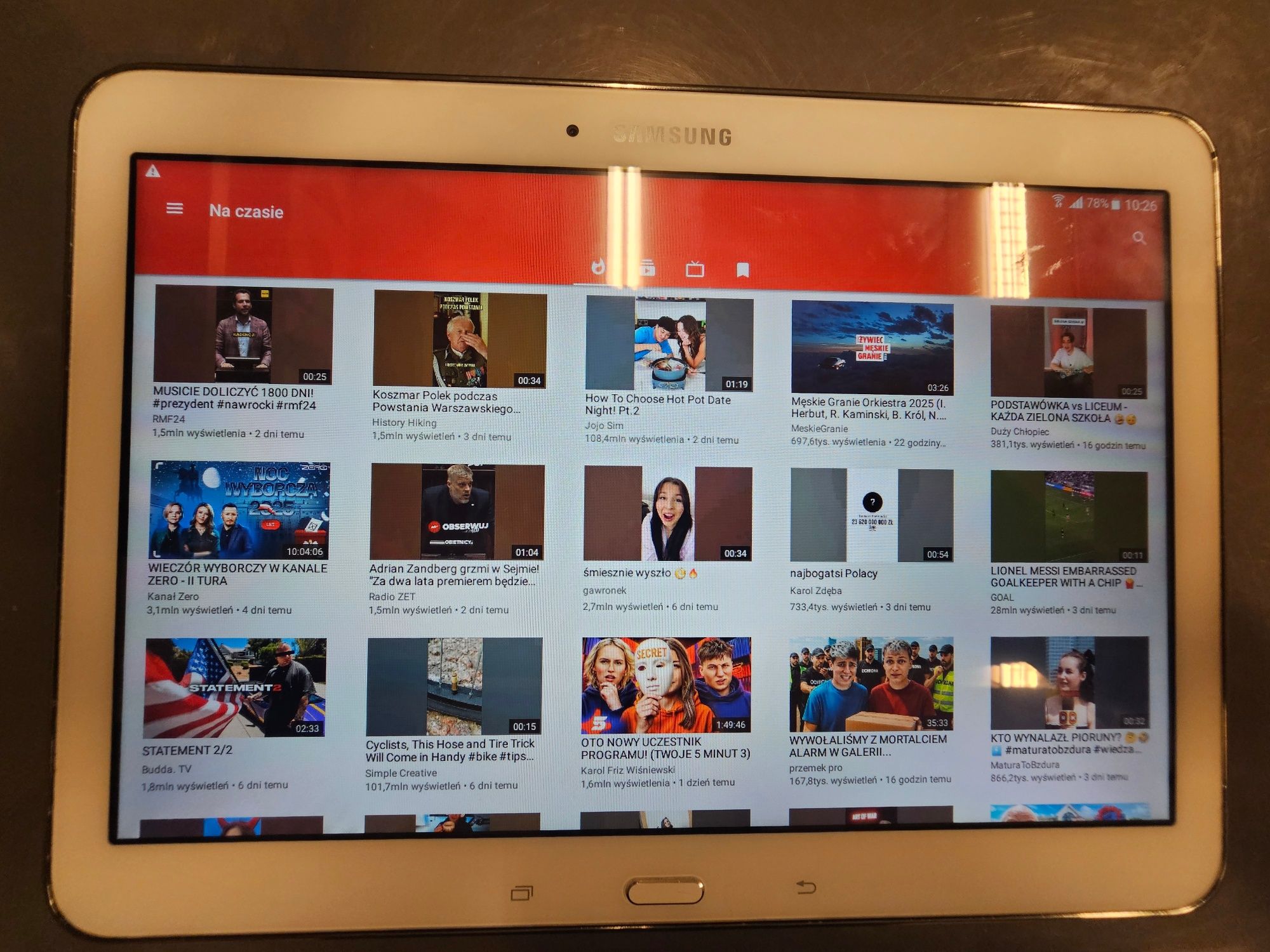 Samsung tablet Galaxy Tab 4 10.1 cali
