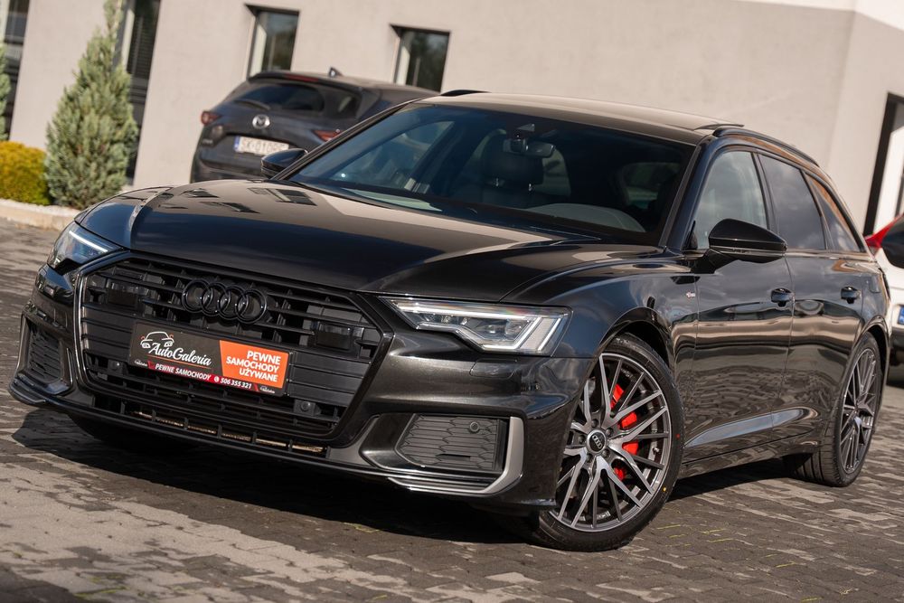 Audi A6 Avant MEGA S LINE 55 TFSIe 367PS Quattro Skóra Panorama Matrix Kamera Radar
