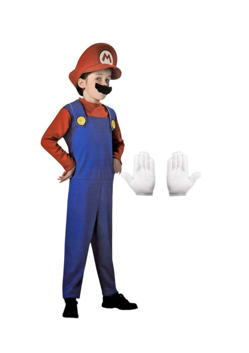 Super mario bohater z gry na bal karnawałowy
