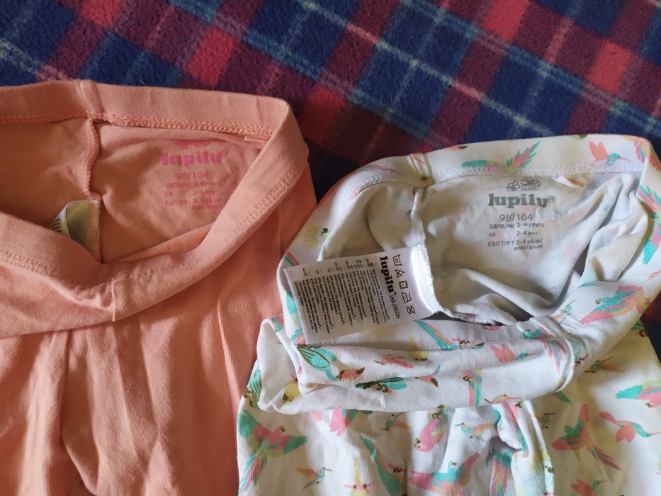 Плаття, лосини, лонгслів чи футболка з довгим рукавом розмір 104