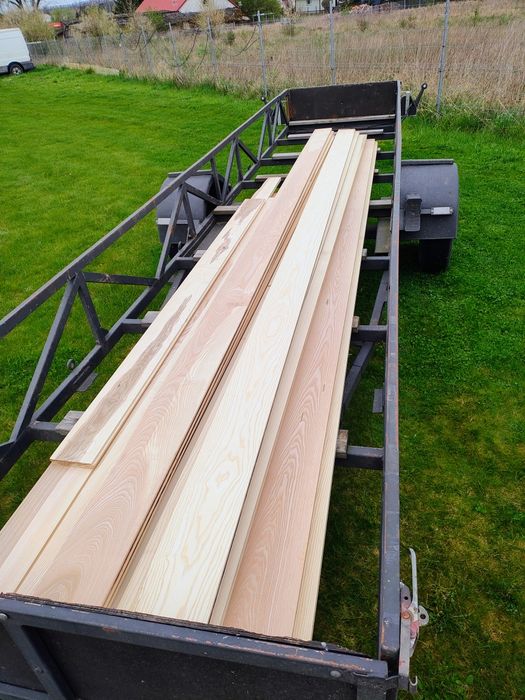 Deska lita jesion podlogowa