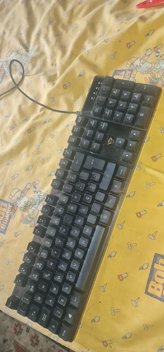 Teclado gaming novo