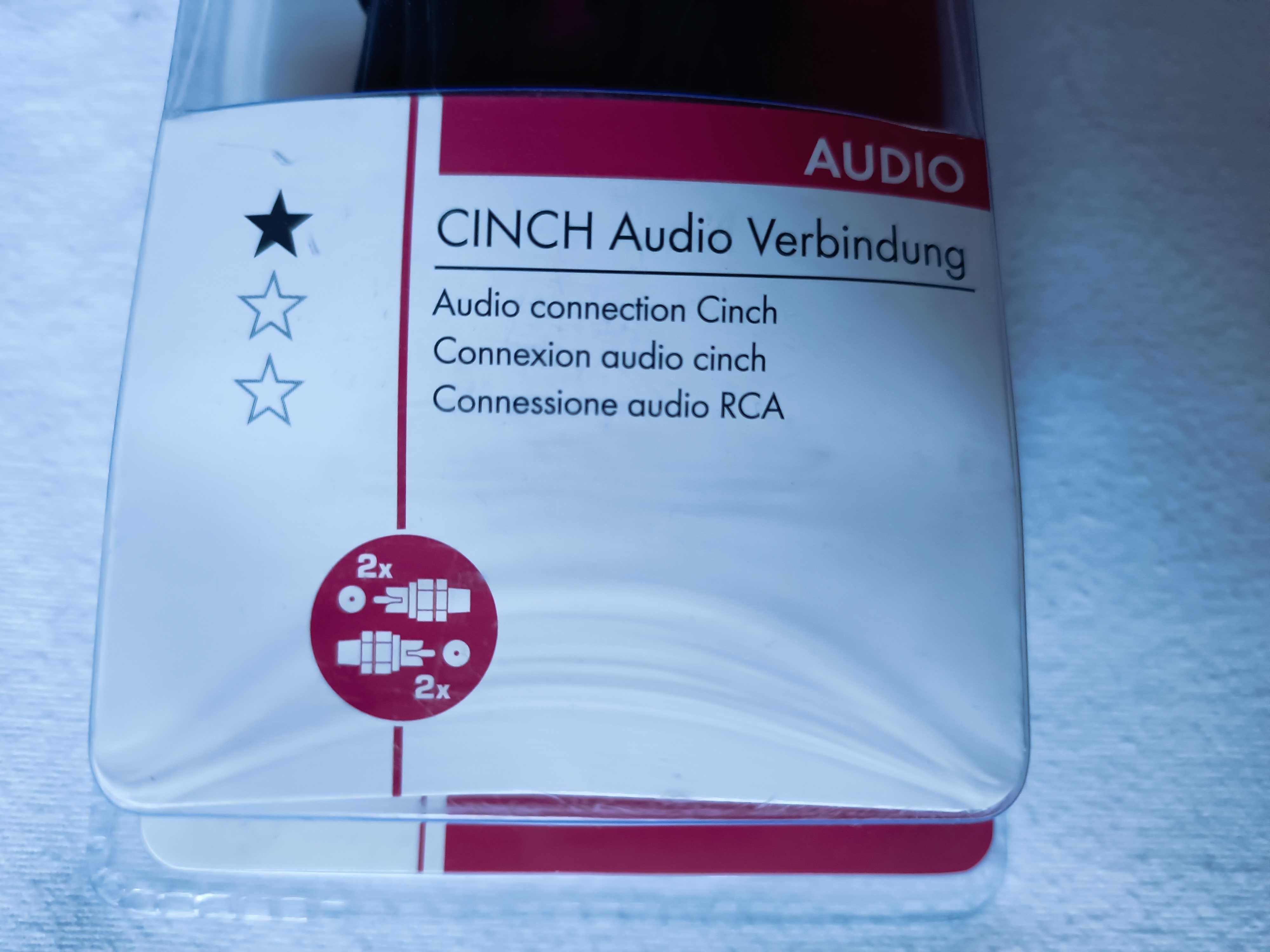 Kabel audio cinch RCA - cinch RCA długość 3m SCHWAIGER