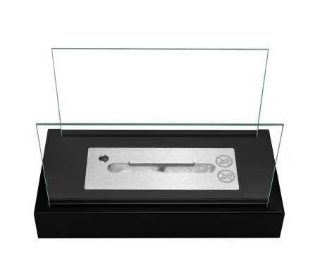 Biokominek Glow Aroma Czarny Mat Wbudowany AROMATYZER Ergo Heat