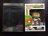 Funko POP TMNT x Power Rangers Mikey (111) Exclusive + Protector