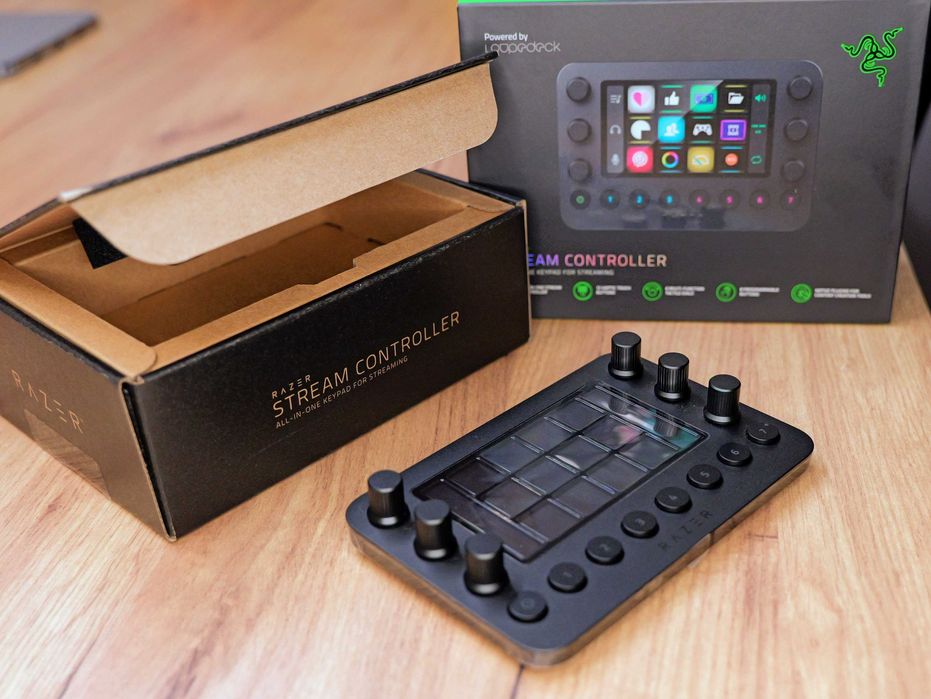 Kontroler RAZER Stream Controller / usb-c / sterowanie / MacOS Windows