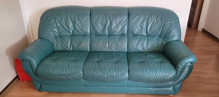 Sofa Longlife morskiego koloru