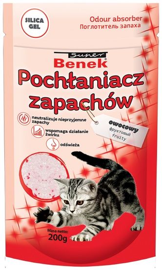 Owocowy pochłaniacz zapachu - ogranicza rozwój bakterii w kuwecie 200g