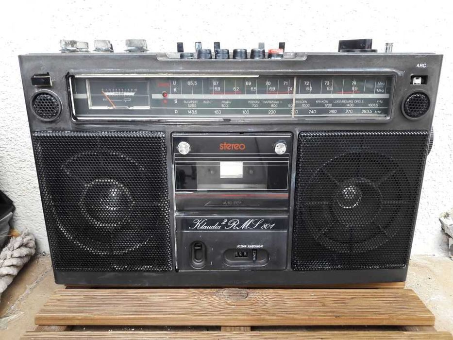 Radiomagnetofon Unitra Klaudia 2 RMS801 wysyłka