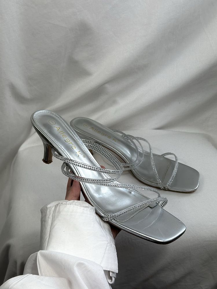 Mule sandałki kaczuszki vintage retro y2k 90s coquette goth klapki
