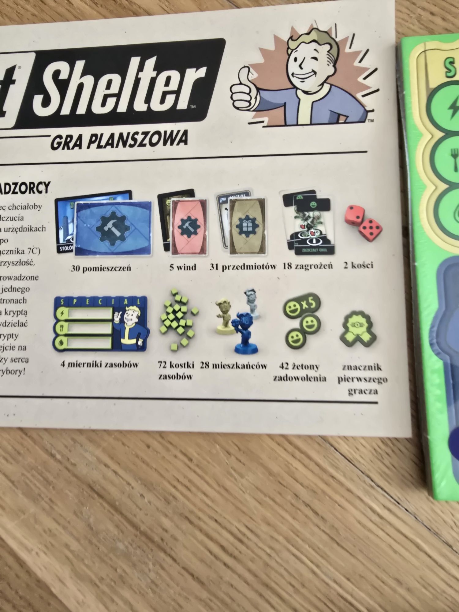 Gra planszowa Fallout Shelter Bethesda