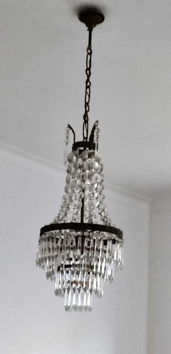 2 Candeeiros Lustre Antigos (Sala e Quarto)