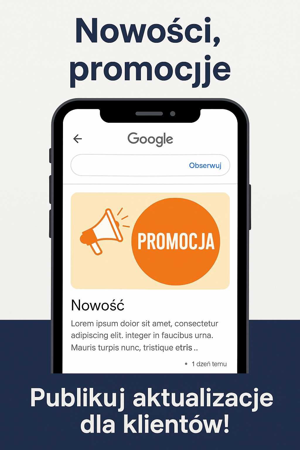 Zadbaj o widoczność swojej firmy w Google!