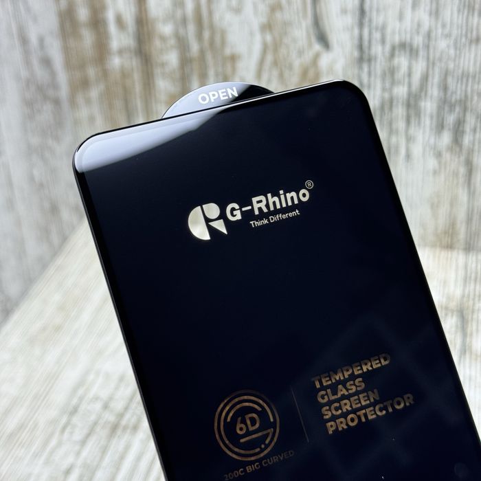 Преміальне захисне скло G-Rhino 6D на Xiaomi Redmi Note 14 4G Стекло