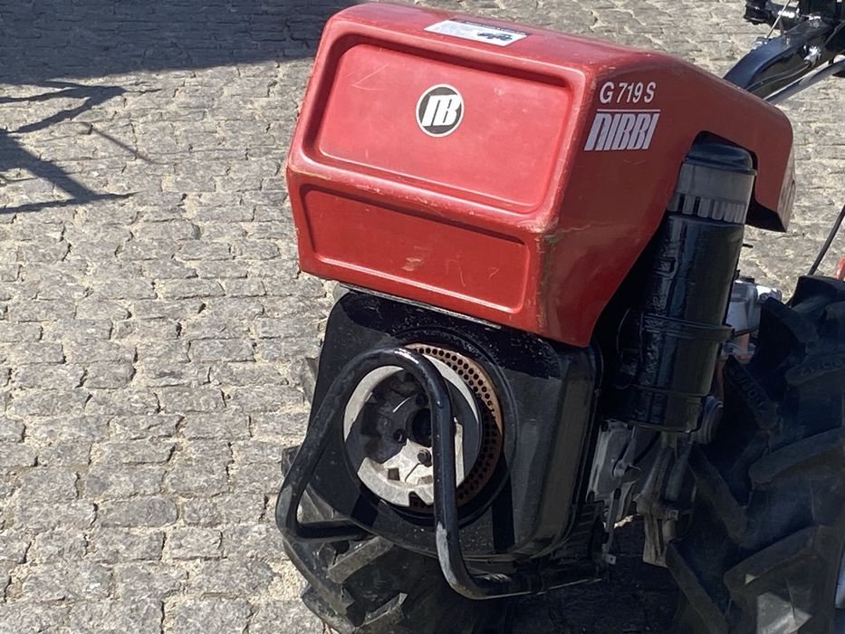 Motocultivador gasoleo NIBBI com fresa