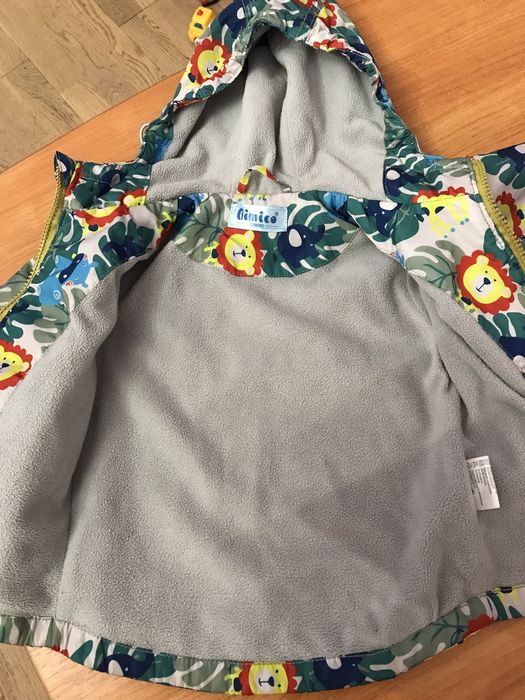 Куртка, ветровка, парка на флисе, мальчик, девочка 12мес 80 см