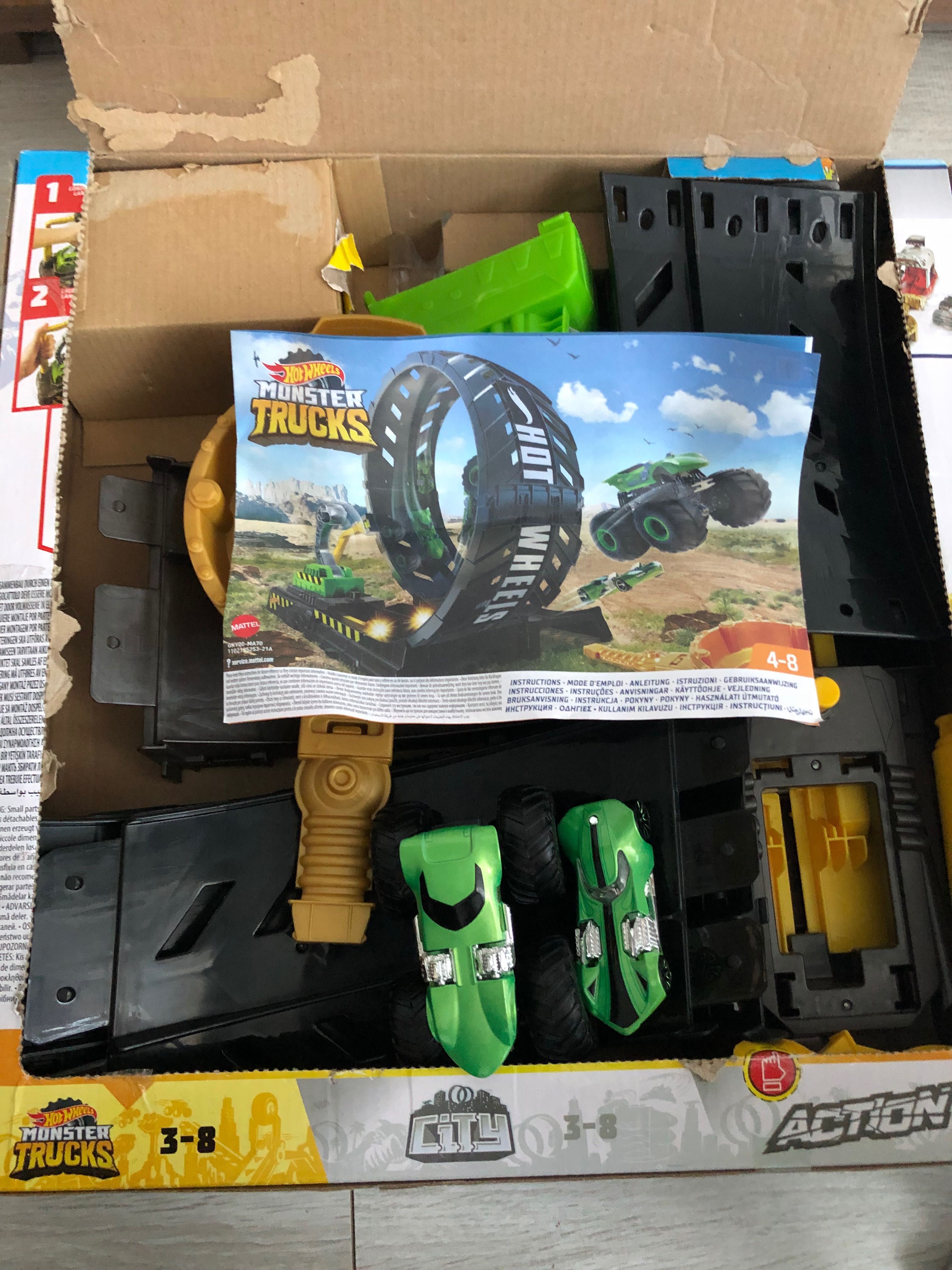 Zestaw Hot Wheels Monster Truck