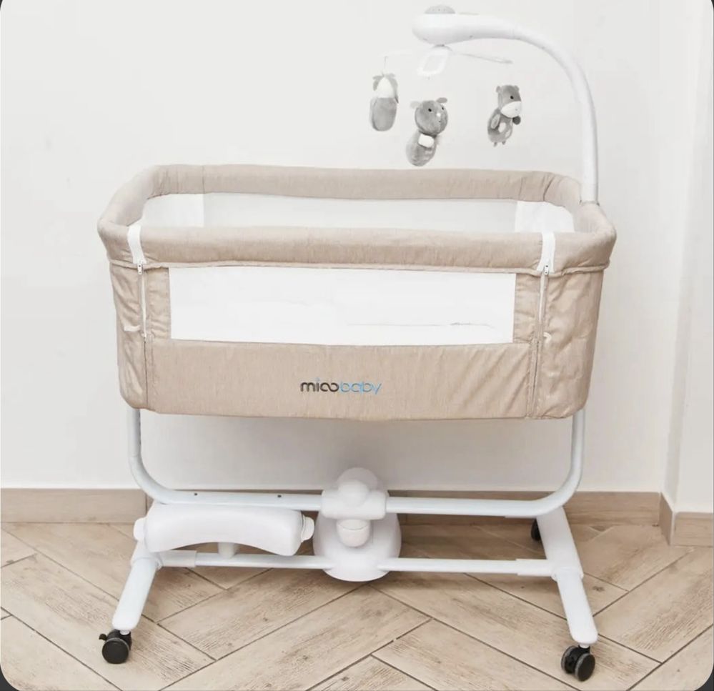 Приставне ліжко Mioobaby, колиска, люлька