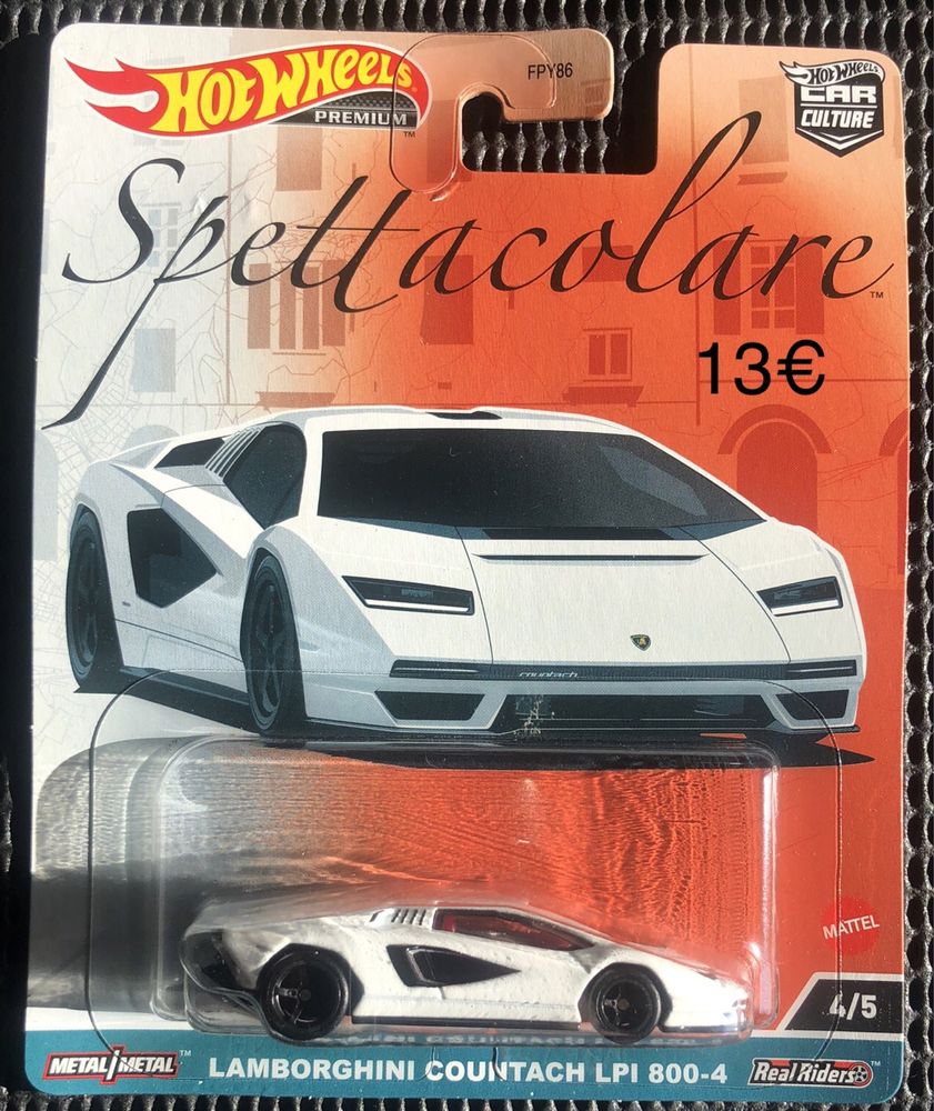 Hot wheels real rider Alfa Romeo Lancia Lamborghini Mercedes